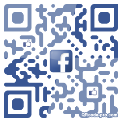 QR code with logo pyP0