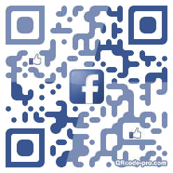 QR code with logo pzn0