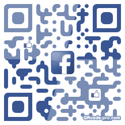 QR code with logo q590