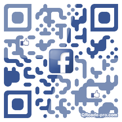 QR code with logo qbz0