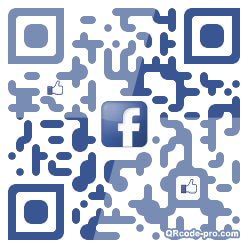 QR code with logo rTV0