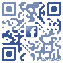 QR code with logo rYk0