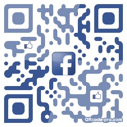 QR code with logo rek0