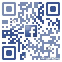 QR code with logo sH90