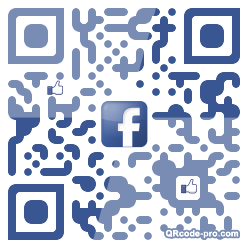 QR code with logo shf0