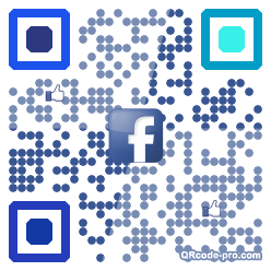 QR code with logo t070