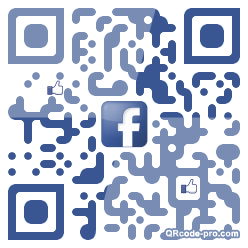 QR code with logo tam0