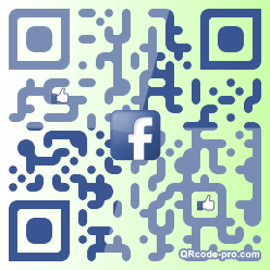 QR code with logo tmE0