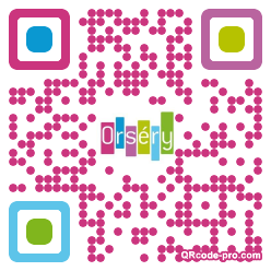 QR code with logo tHY0