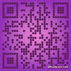 QR code with logo tMR0