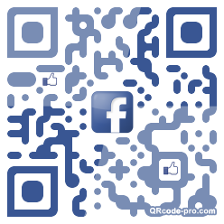 QR code with logo tWG0