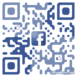 QR code with logo toB0