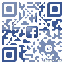 QR code with logo tow0