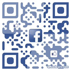 QR code with logo tvv0