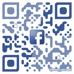 QR code with logo tzm0