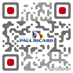 QR code with logo u340