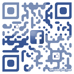 QR code with logo uJS0