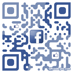 QR code with logo uMV0