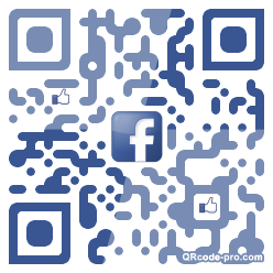 QR code with logo uWI0