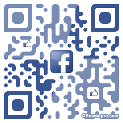 QR code with logo uZS0