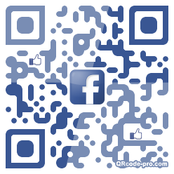 QR code with logo uzo0