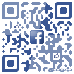 QR code with logo vbi0