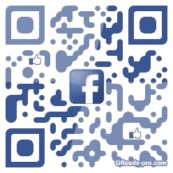 QR code with logo wDH0