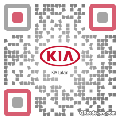 QR code with logo wDa0