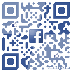 QR code with logo wJX0