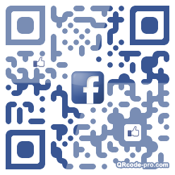 QR code with logo wM70