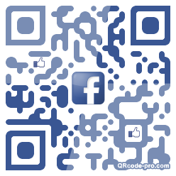 QR code with logo wcw0