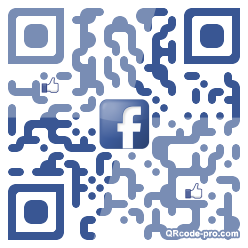 QR code with logo we00