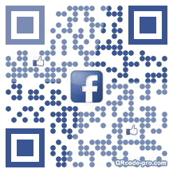 QR code with logo we40