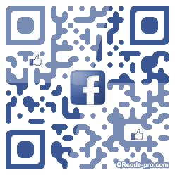 QR code with logo wfR0