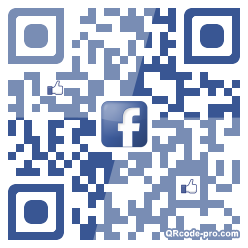 QR code with logo x9X0