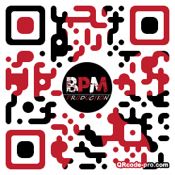 QR code with logo xL20