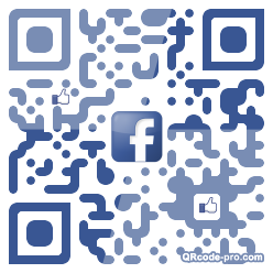 QR code with logo y640