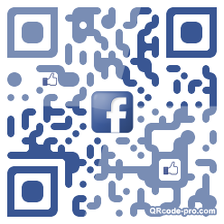 QR code with logo y7z0