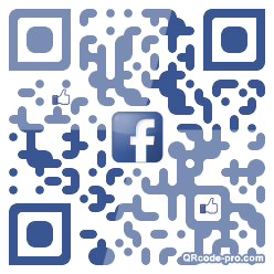 QR code with logo yi40