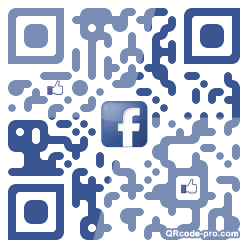 QR code with logo z1H0