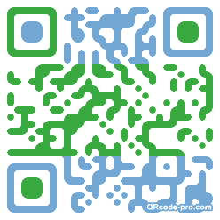 QR code with logo z3G0