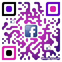 QR code with logo z8i0