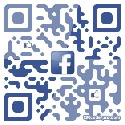 QR code with logo A0E0