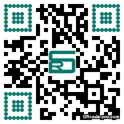 QR code with logo A2s0