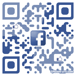 QR code with logo A520