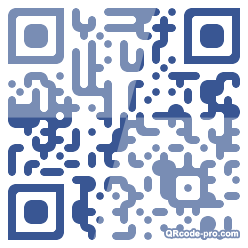 QR code with logo zAb0