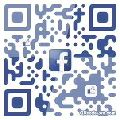 QR code with logo zF50