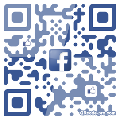 QR code with logo zdj0