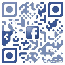 QR code with logo zv30