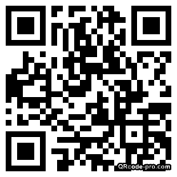 QR code with logo A9M0